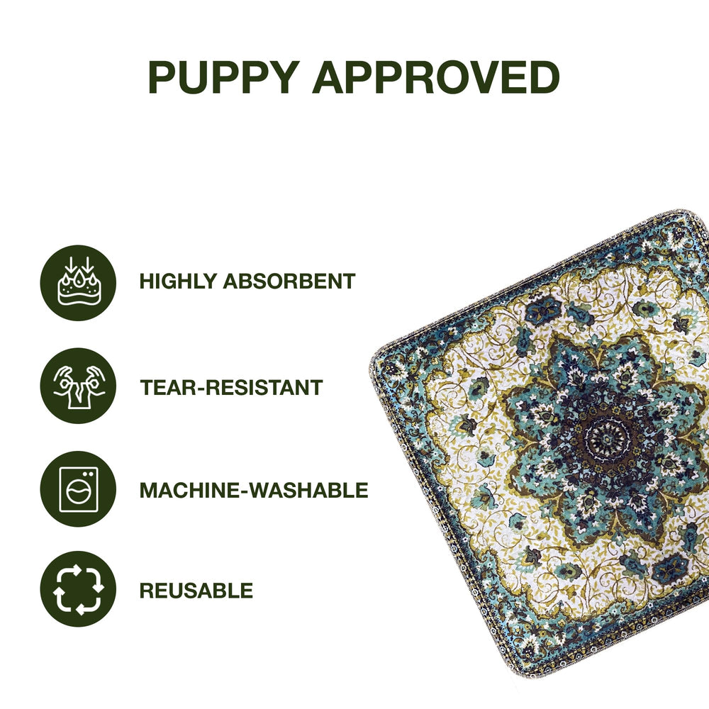 PUPIBOO tapis pipi lavable avec imperméable TPU pour éviter les fuites.
