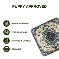 PUPIBOO tapis pipi lavable avec imperméable TPU pour éviter les fuites.
