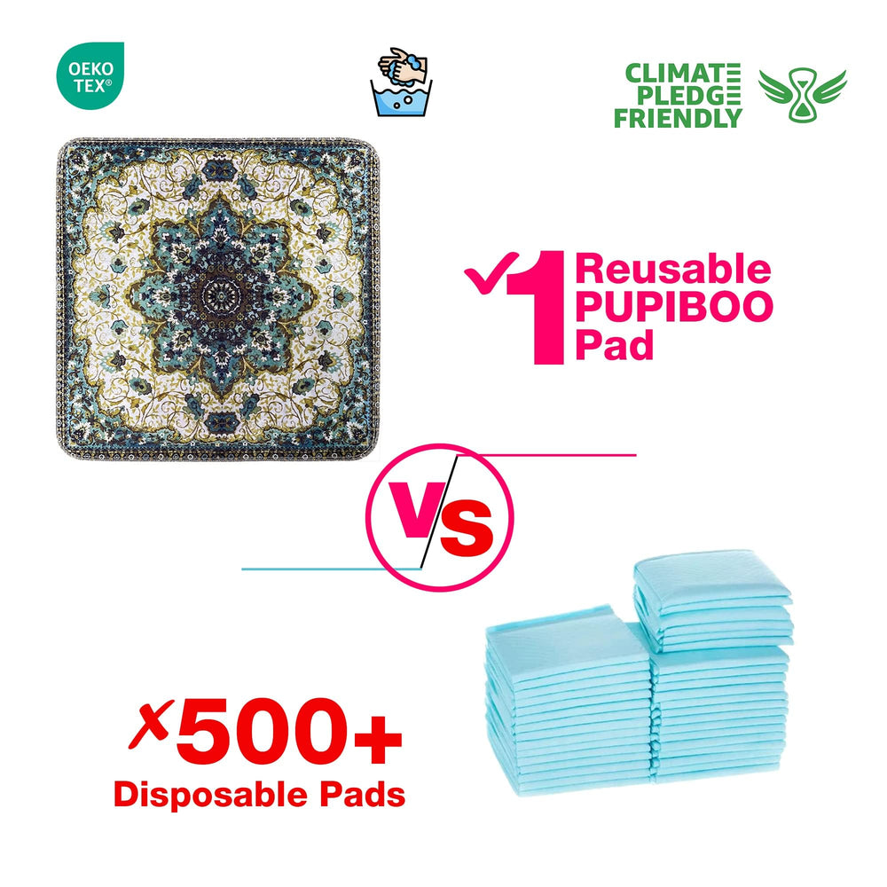 PUPIBOO tapis pipi lavable polyvalent pour chiens et chats en multi-pet.
