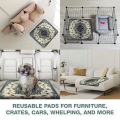 PUPIBOO Tapis Pipi Lavable en machine, usage pratique.