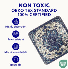 Tapis PUPIBOO avec sous-face antidérapante reste en place sur les sols.