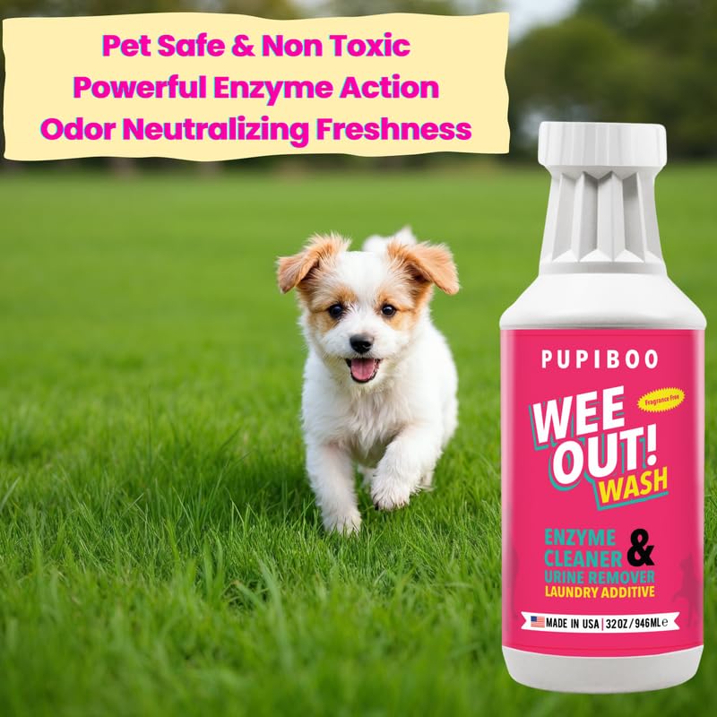 PUPIBOO Wee Out Wash: tapis-pads pour animaux propres et frais.