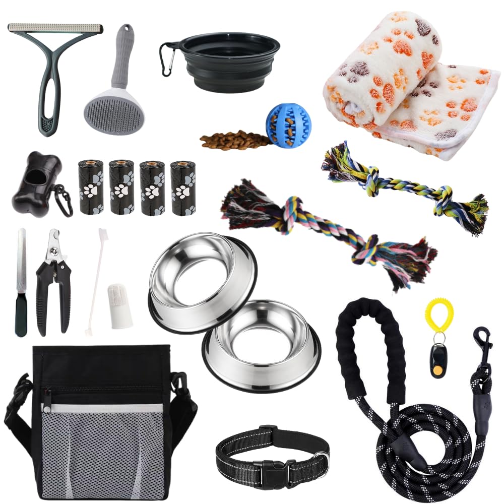 PupLuxe Kit démarrage chiot-ensemble : tout-en-un pour accompagner les premiers jours.