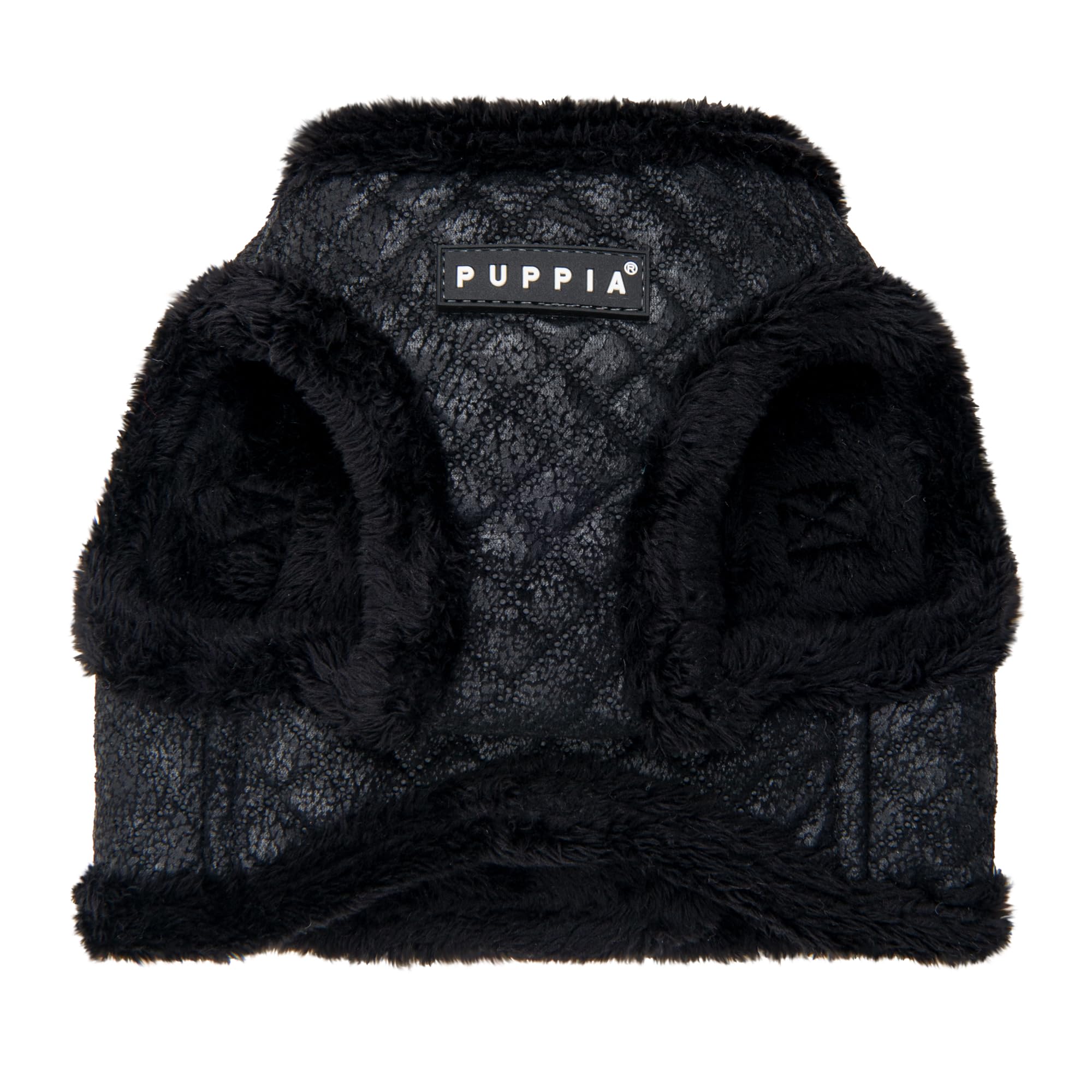Harnais Puppia Douglas boucle métallique arrière, durabilité pour les balades quotidiennes.