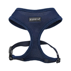 Harnais Puppia doux pour chien, vue avant, confort et ajustement précis.