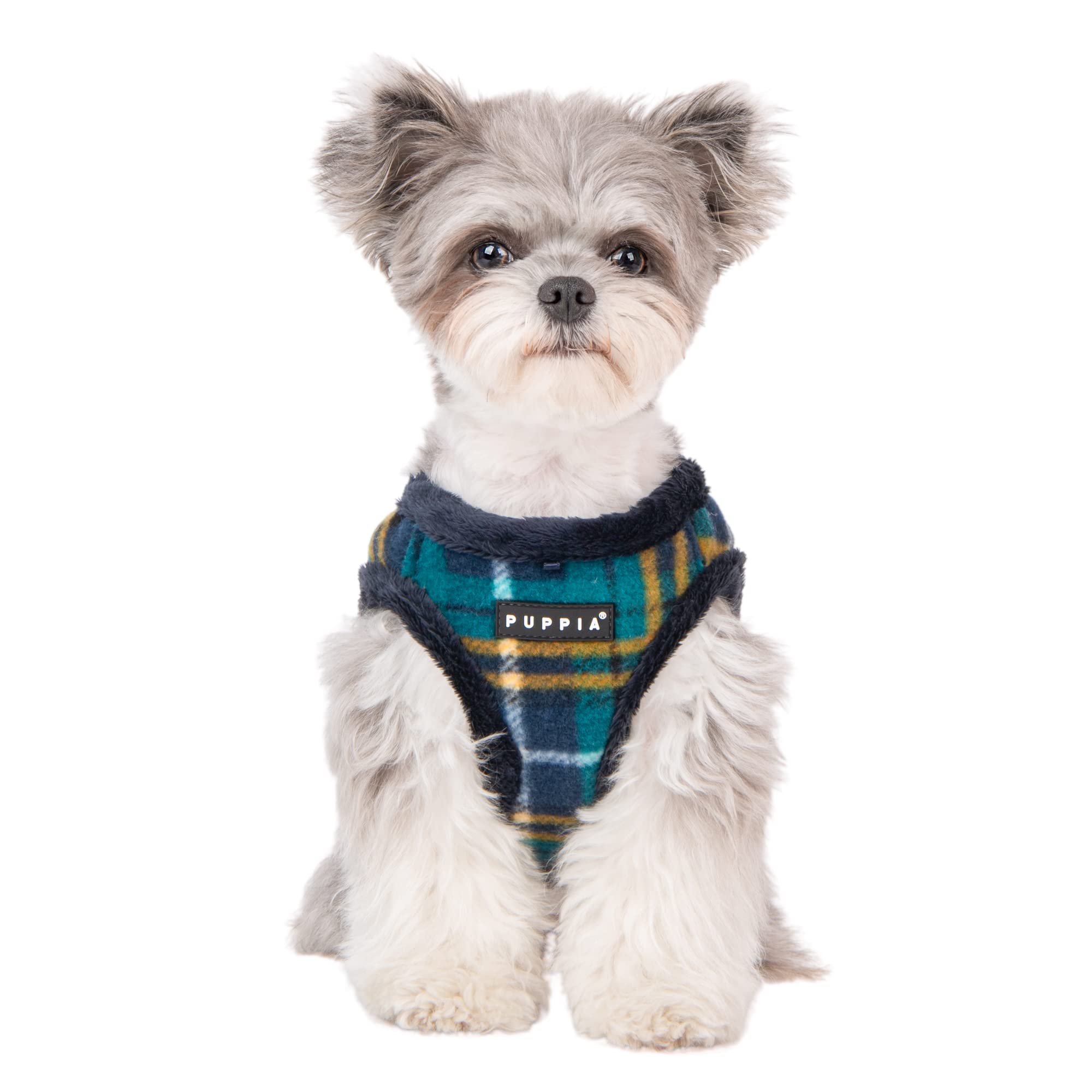 Fermeture Velcro et boucle rapide sur Puppia Norman Vest pour un ajustement sûr