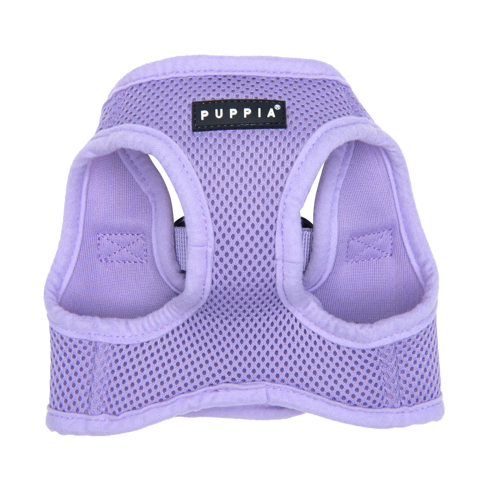 Harnais Puppia sécurisé avec boucle et velcro pour plus de sécurité.
