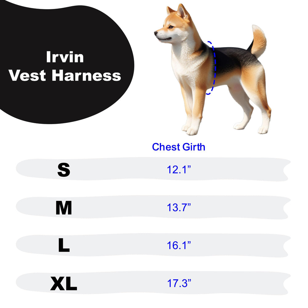 Harnais Puppia Irvin taille XL, adapté pour chien grande stature