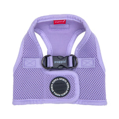 Materiau mesh doux et respirant du harnais Puppia Soft Vest pour le bien etre du chien.