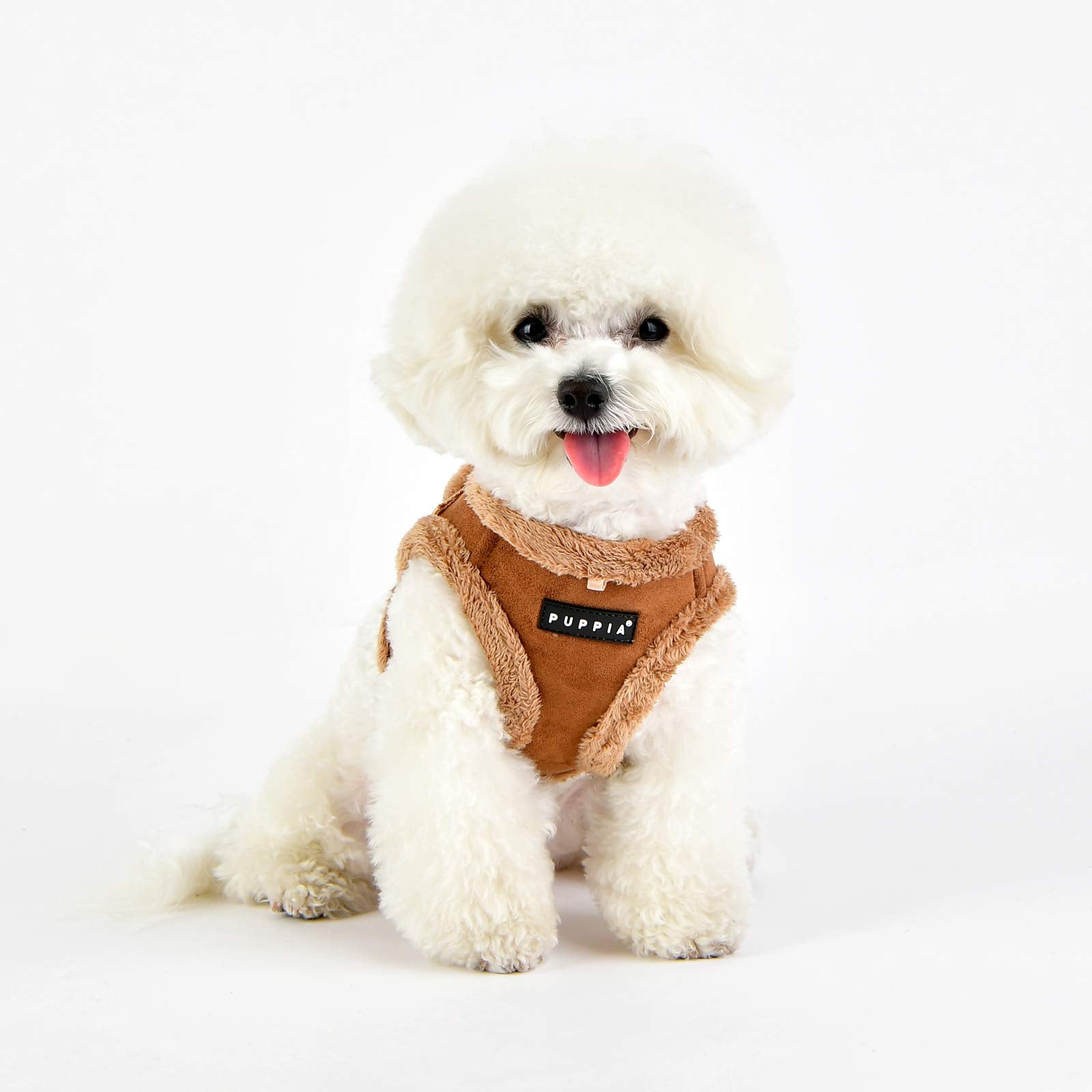 Puppia Terry Vest daim doublure polaire; chaleur douce pour l'hiver.