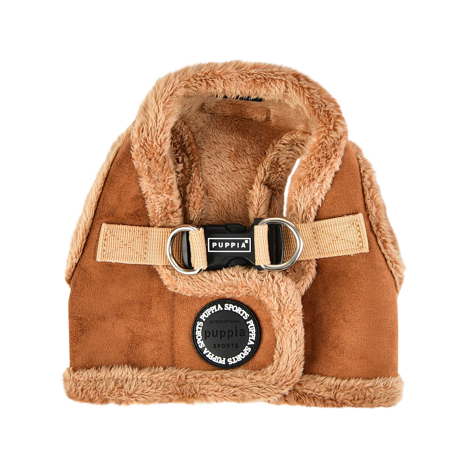 Harnais Puppia Terry Vest à enfiler par le dos, facile à mettre pour chien et promenade.