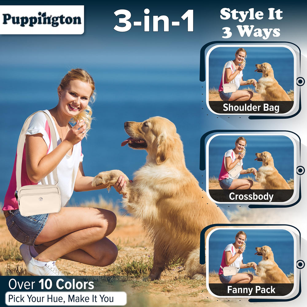 Puppington: poche récompenses intégrée, pratique pour récompenser pendant l’entraînement.