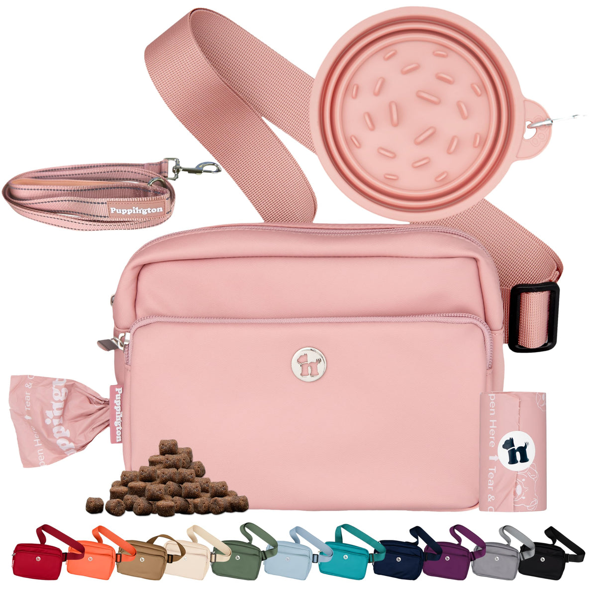 Puppington pochette traitments chien 3en1, pratique pour l'entraînement en déplacement