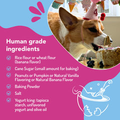 Puppy Cake pate-gateau : mélange rapide pour gâteau maison.