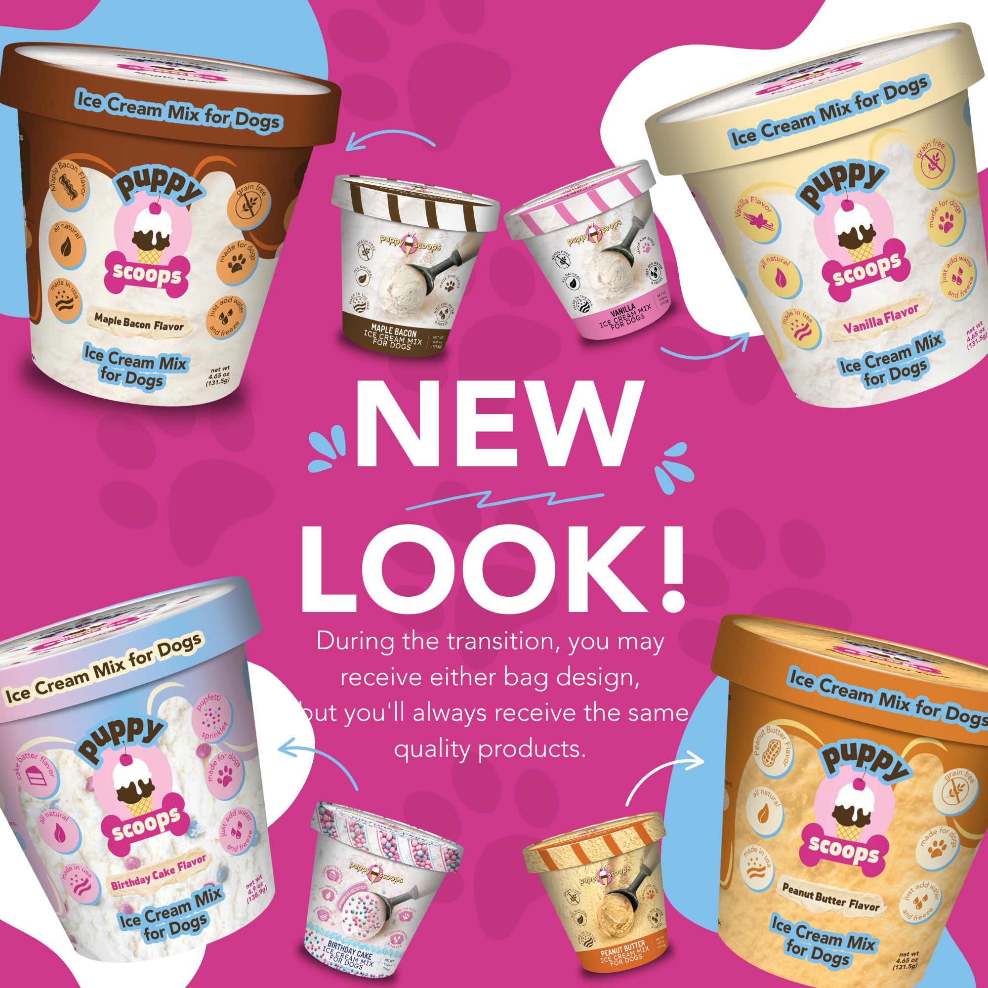Puppy Scoops friandises-glace-canine-faits-maison : rafraîchissement ludique lors des journées chaudes.