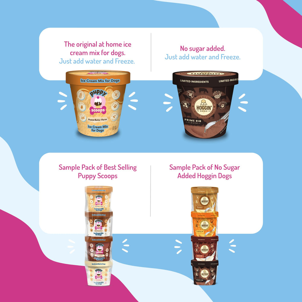 Puppy Scoops glace-pour-chiens-maison, friandise naturelle et rafraîchissante
