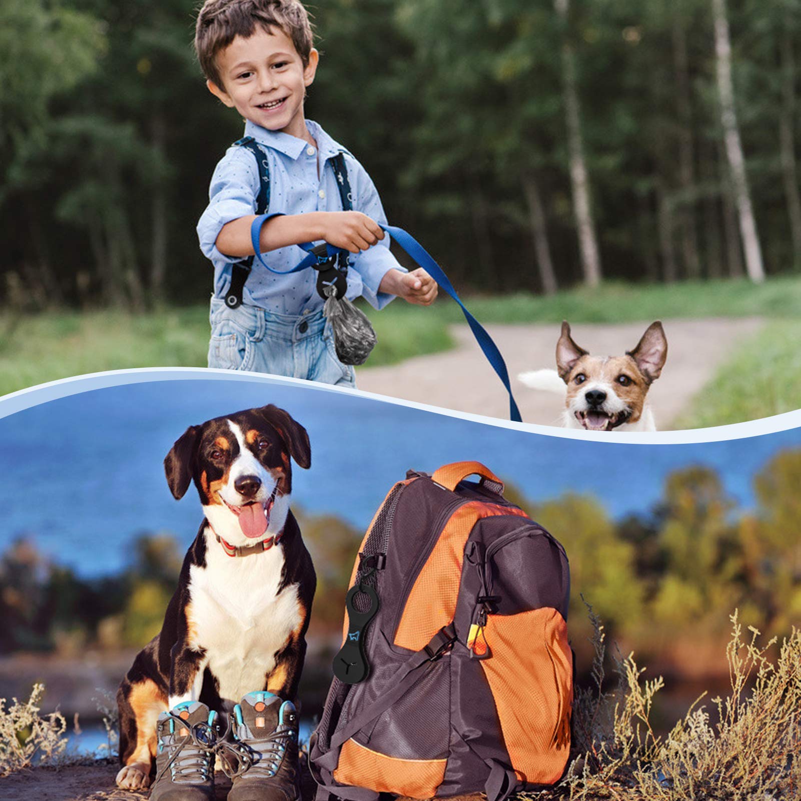 PuppyDoggy accessoire promenades pratique pour balades et vélo.