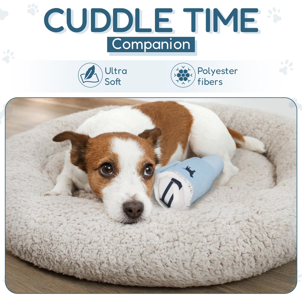 PUPROAR Peluche douce pour câlins et repos du chien.