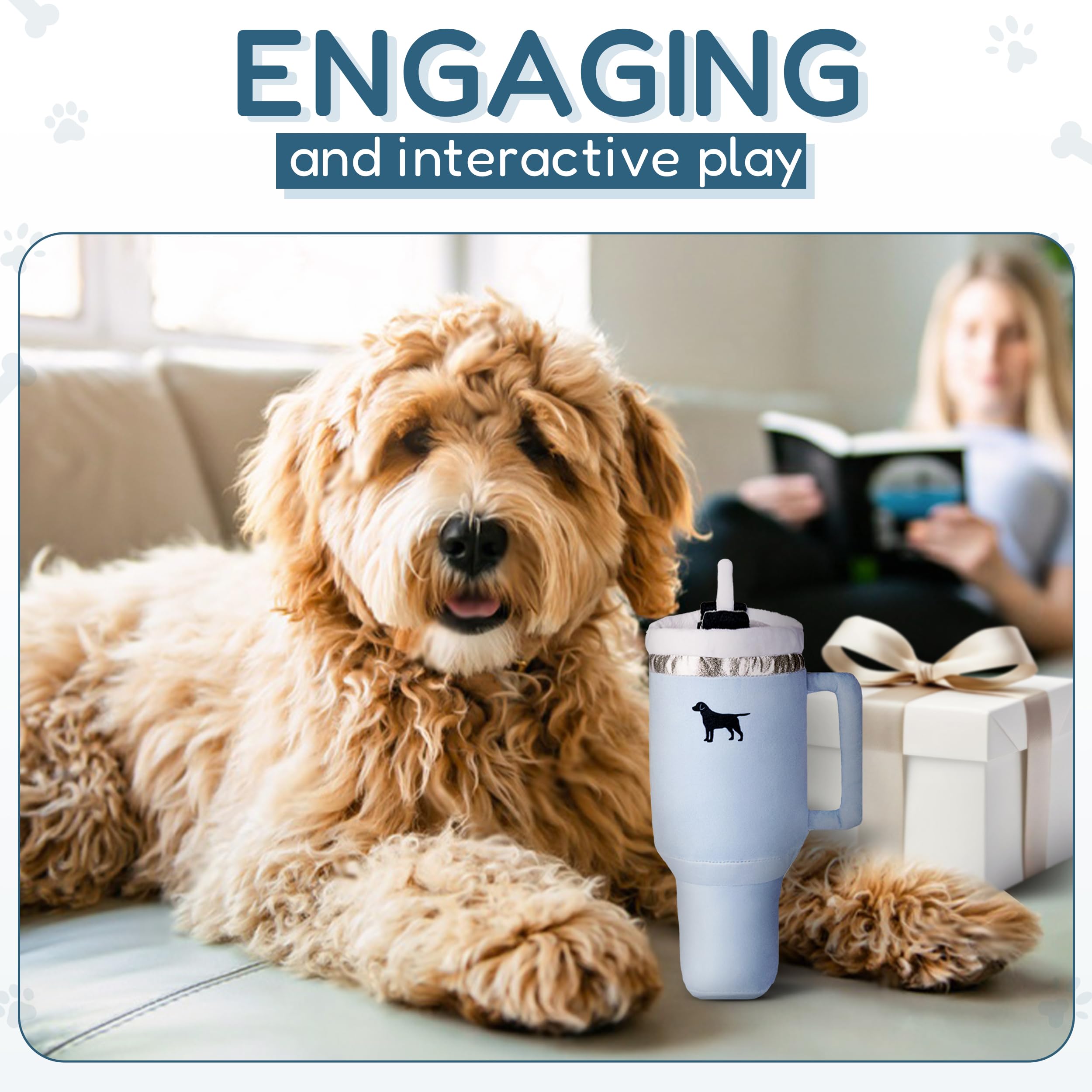 PUPROAR Jouet chien design charmant, cadeau unique et attrayant.