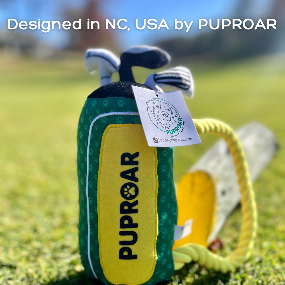 Jouet PUPROAR Golf parfait pour autoportraits et moments sur le parcours.