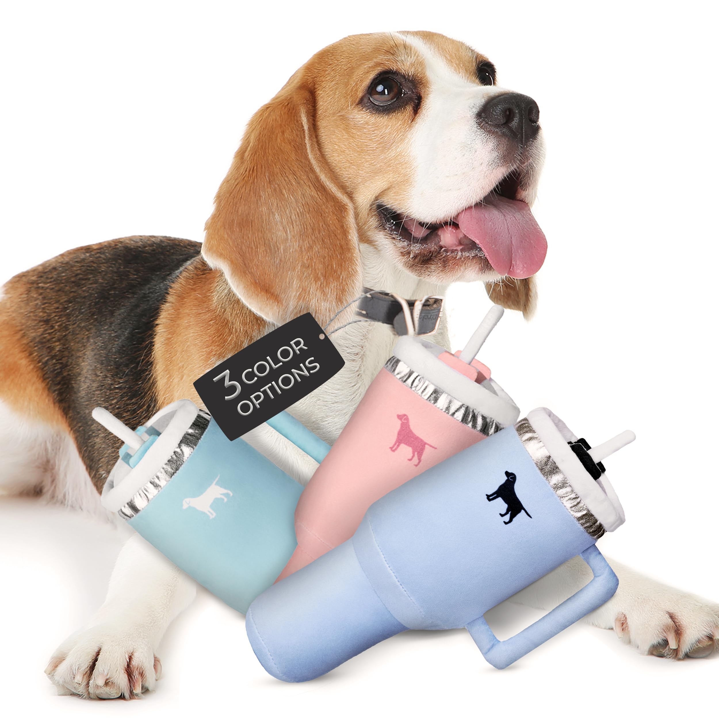 PUPROAR Jouet chien portable et ludique, parfait à l'intérieur comme extérieur.