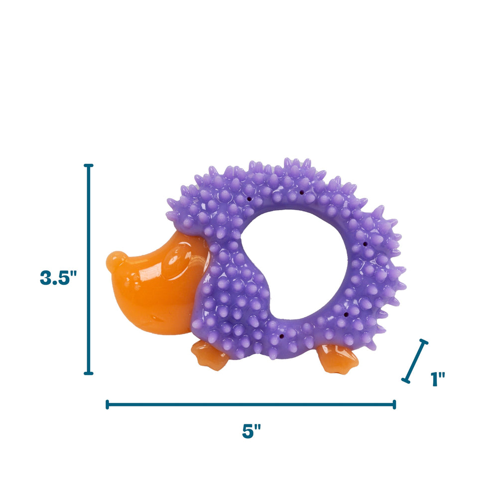 Pupstages Cutie Chewies Hérisson – jouet durable pour amusement quotidien