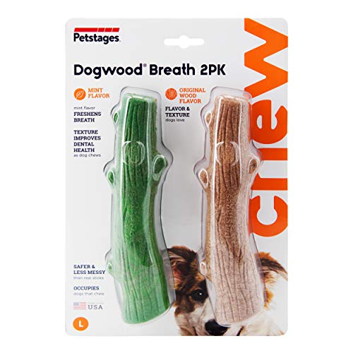Pupstages Dogwood baton-macher bois-reel menthe: parfum rafraichissant pour le souffle