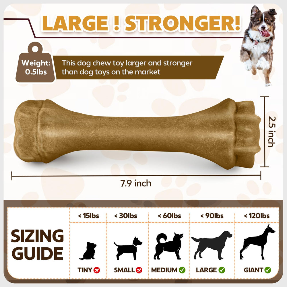 Puptily jouet mastic durable pour chien de grande taille.
