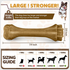 Puptily jouet mastic durable pour chien de grande taille.