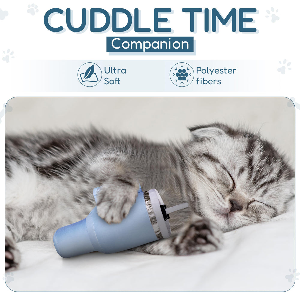 Kitty Cup, lancer facile pour chats et chatons, avec herbe à chat.