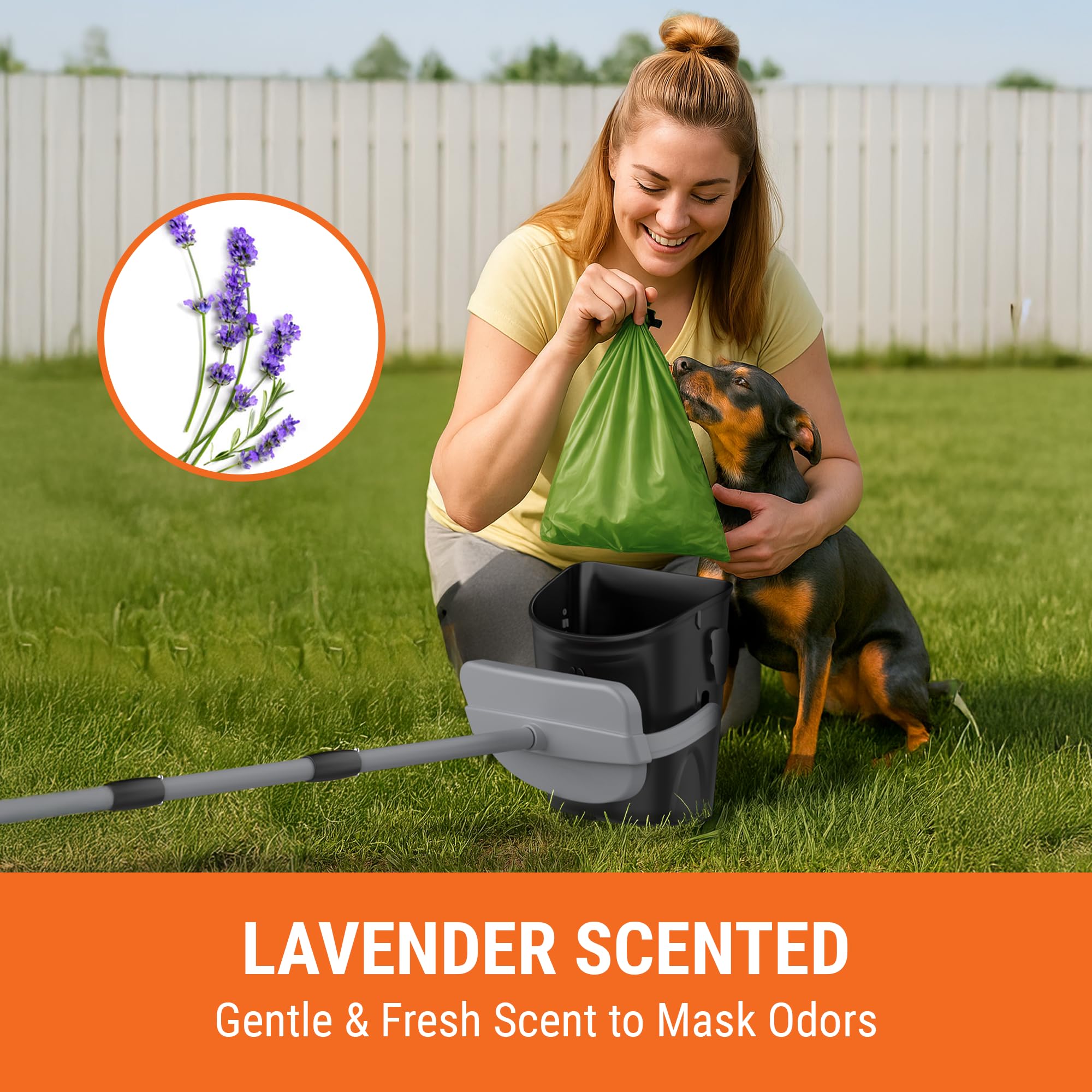 Pupzle sacs-crottes pour Swivel Bin, pratique pour le jardin et les balades.