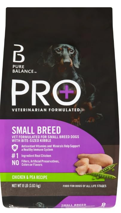 Pur Balence Pro+ sac 8 lbs: alimentation pratique pour petits chiens.