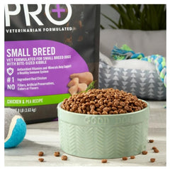 Pur Balence Pro+ premier ingrédient poulet, saveur naturelle et nutrition équilibrée.