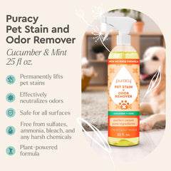 Puracy Nettoyant Enzymatique Concombre et Menthe, parfum frais.