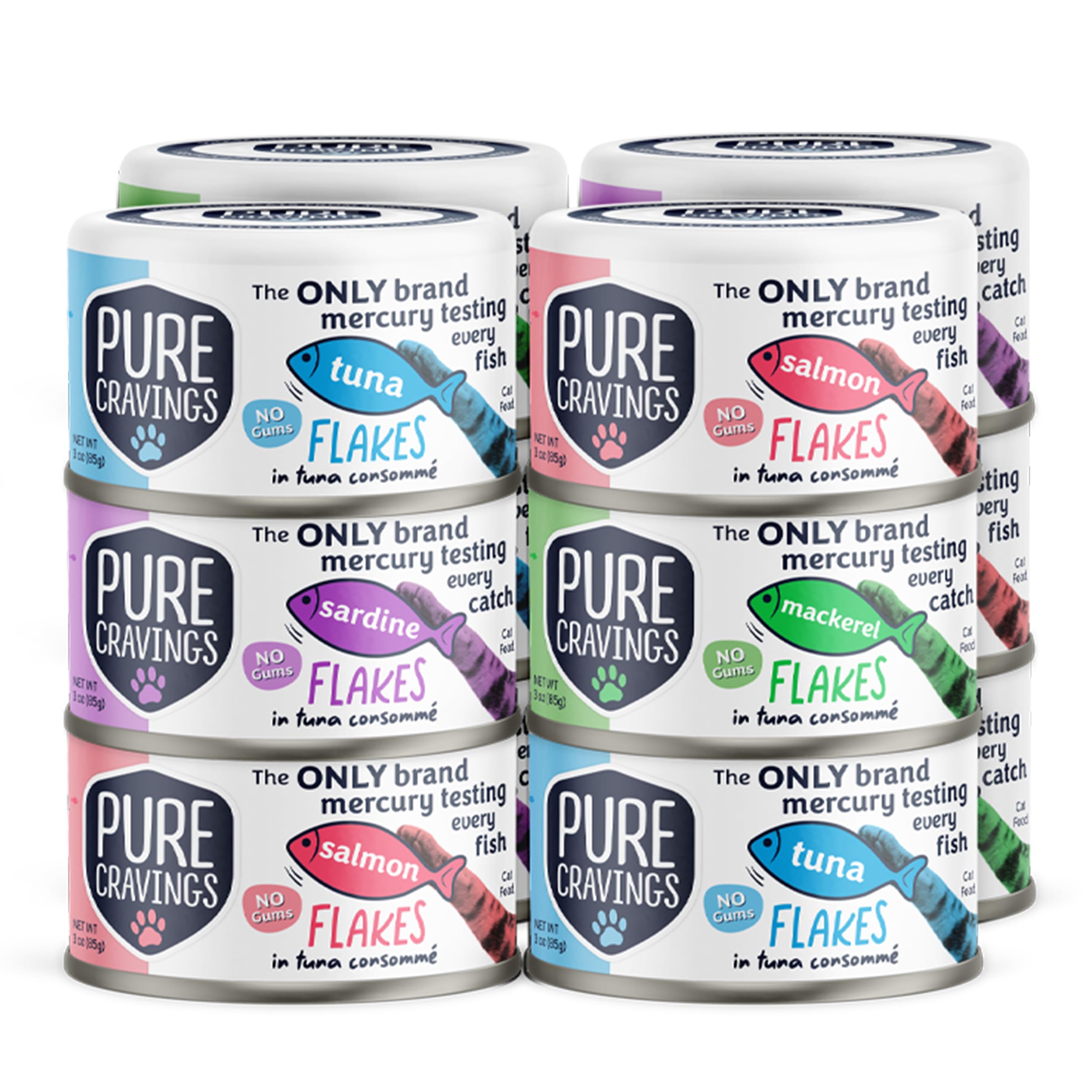 Pure Cravings conserve thon en consommé, saveur naturelle et riche