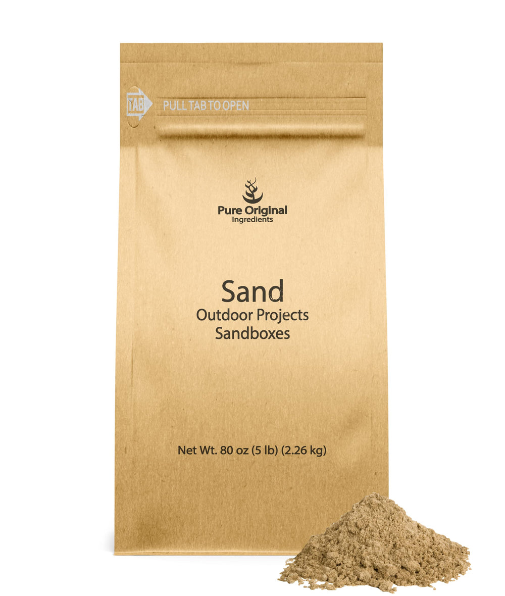 Pure Original Ingredients sable lave et nettoyé, texture lisse pour rendus extérieurs