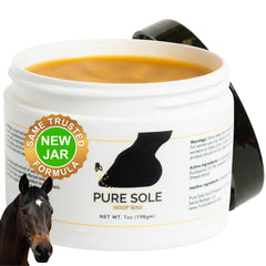 Pure Sole : pot de cire sabot pour sceller les fissures.