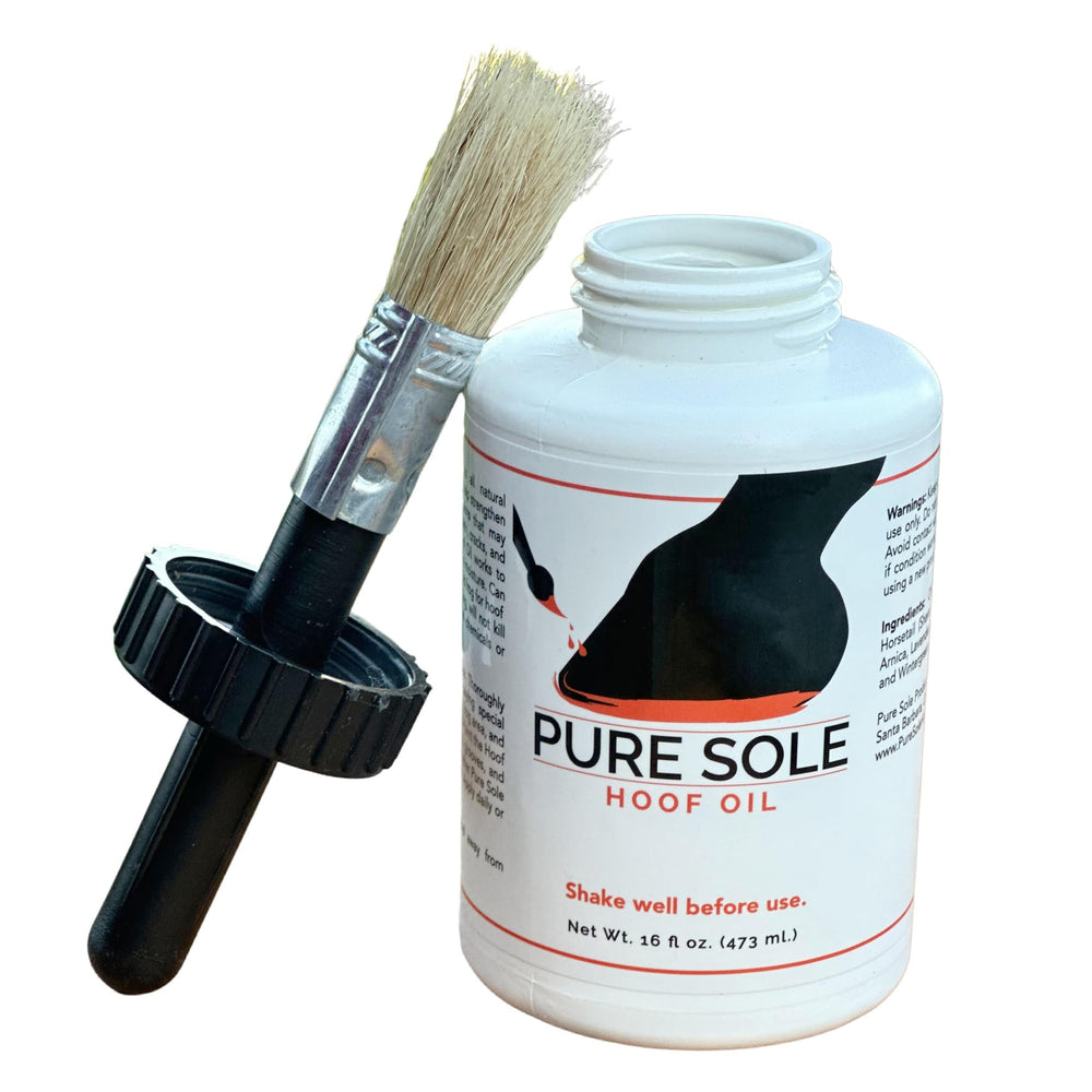 Pure Sole huile-sabot conseils d’entretien quotidien des sabots.