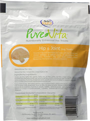 Friandises Pure Vita emballées, récompense savoureuse pour chien actif.