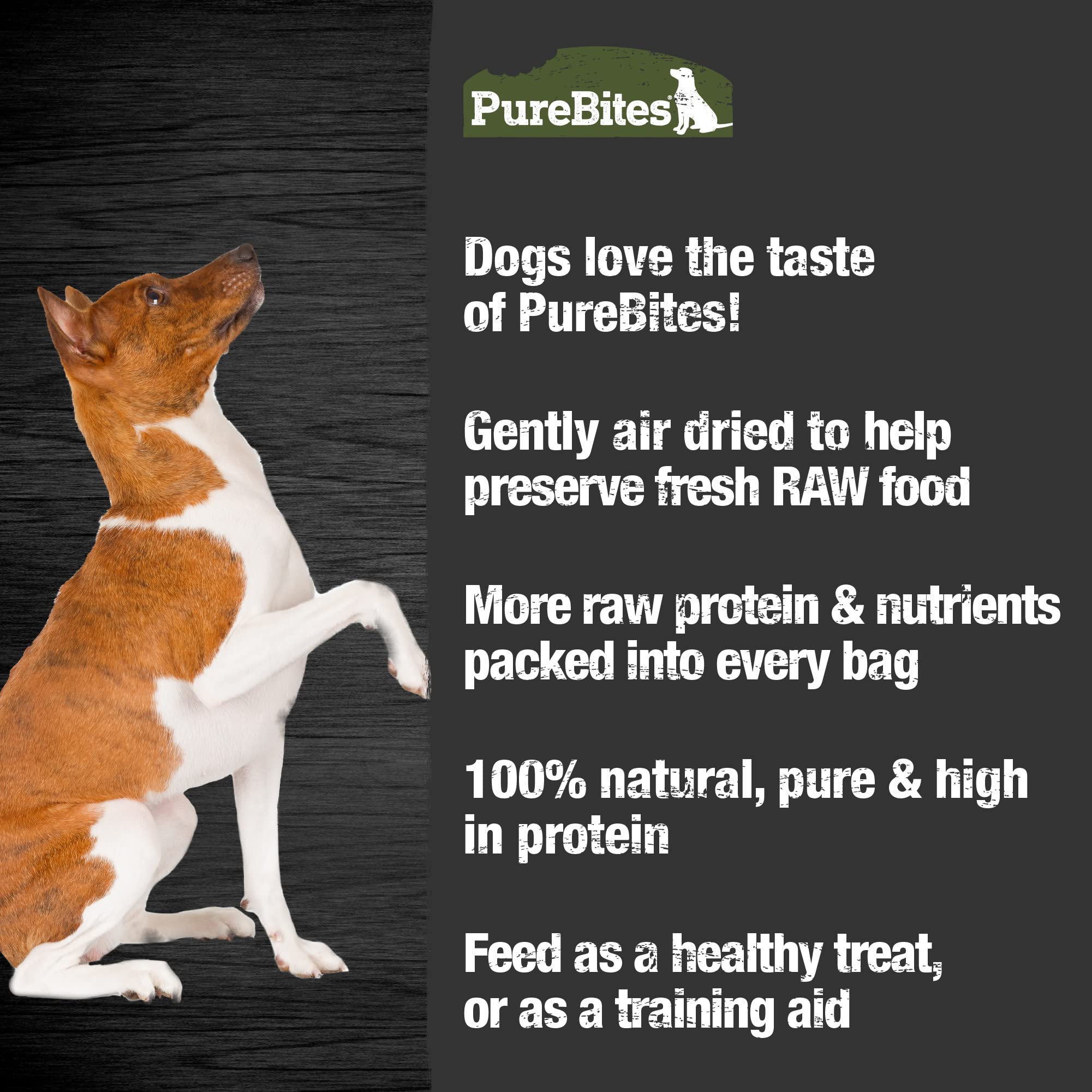 PureBites Boeuf Jerky récompense idéale pour l entraînement et le jeu.