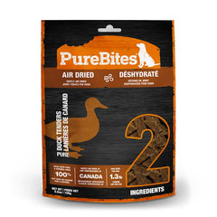 PureBites Canard Séché pour Chien – sac pratique et appétissant