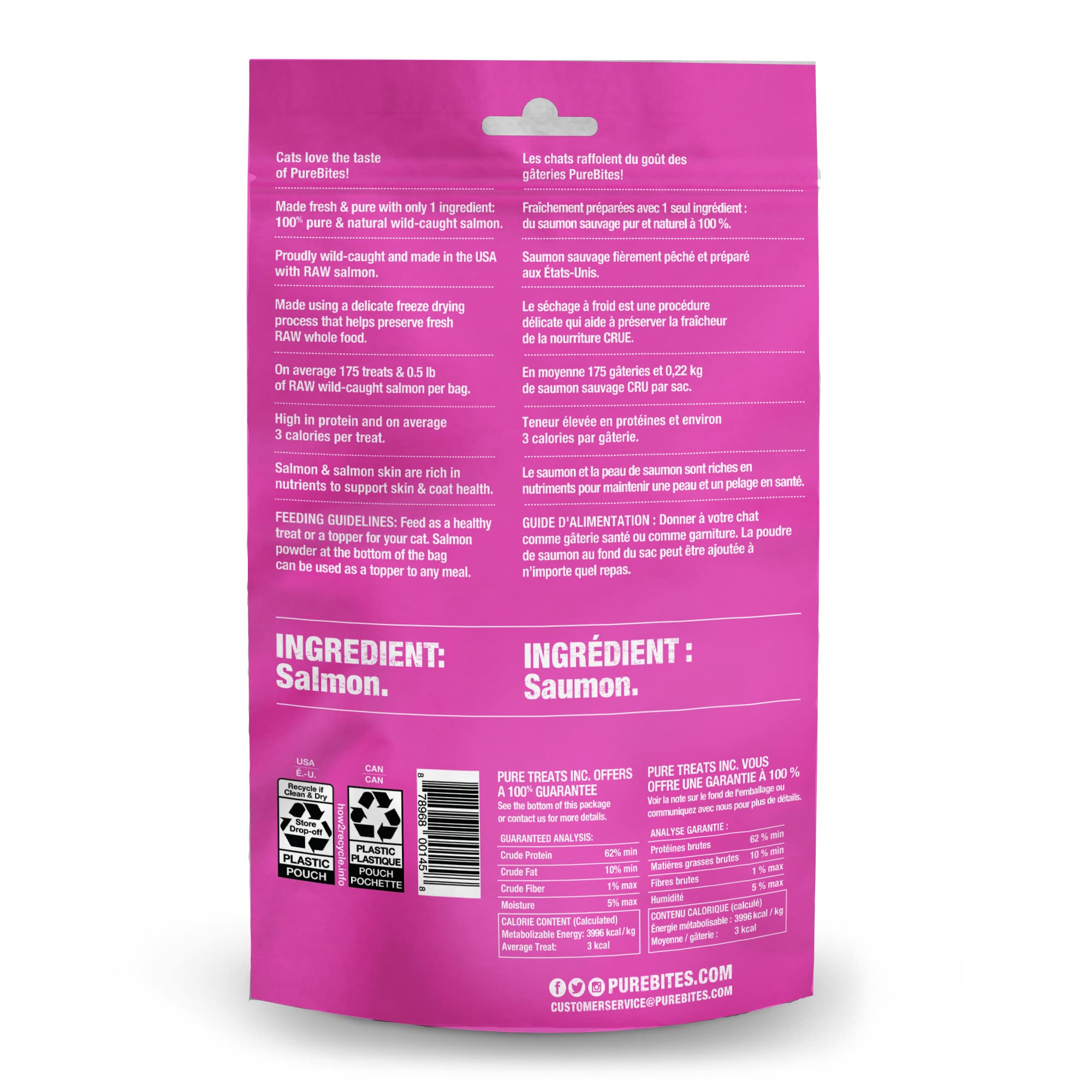 PureBites emballage-recyclable : option eco-responsable