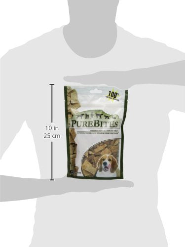 PureBites emballage sans additifs, pour une récompense naturelle.