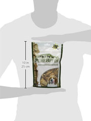 PureBites emballage sans additifs, pour une récompense naturelle.