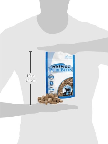 Friandise PureBites 1 ingrédient, sans additifs et sans sucres ajoutés.