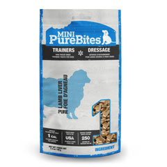 PureBites Mini Lamb Liver – sachet pratique et recyclable, récompense idéale.