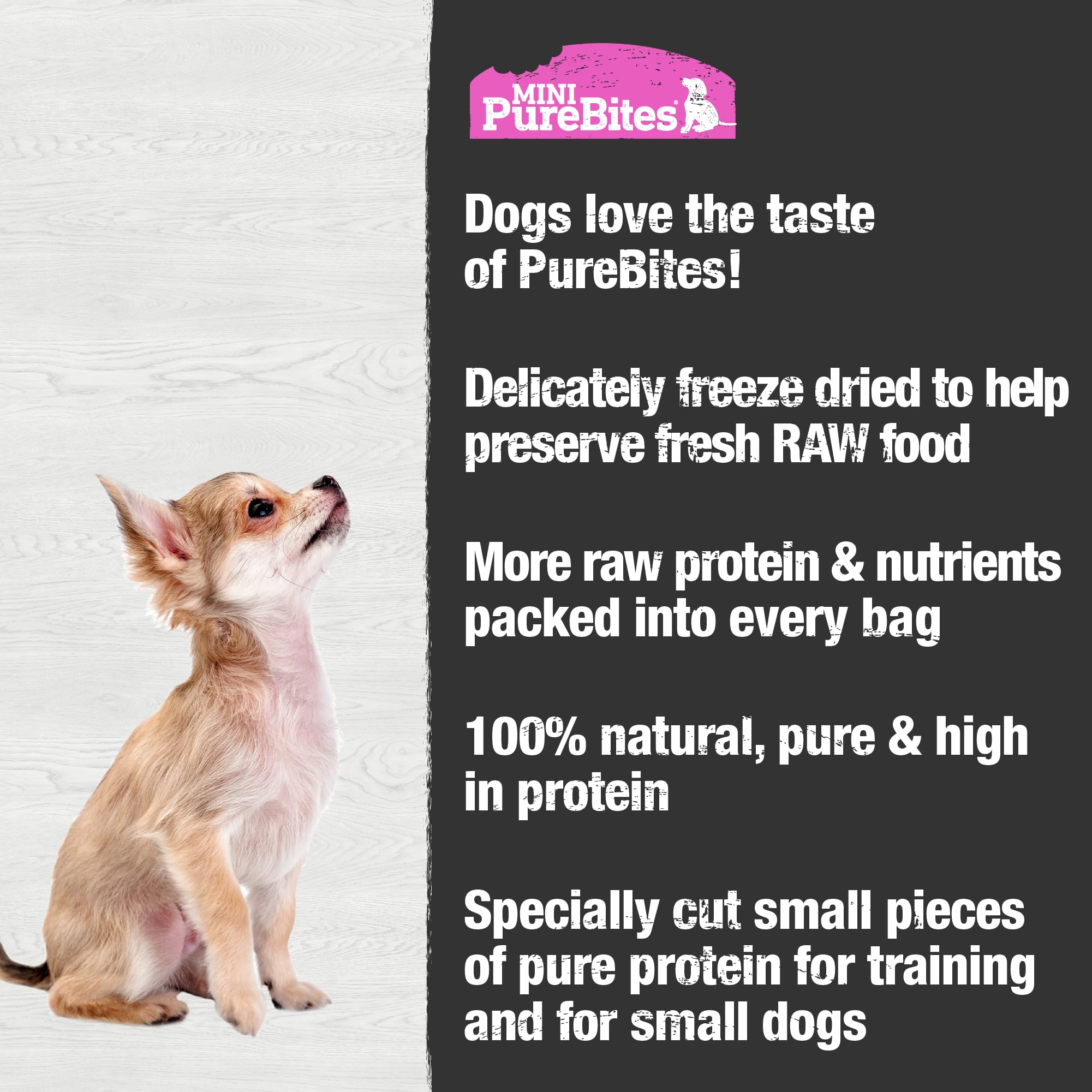 Portions simples riches en protéines de saumon pour chien.