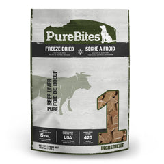 PureBites, sac de foie boeuf lyophilise, prêt à l’emploi pour chien