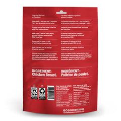 PureBites texture legere poulet lyophilise, friandises naturelles sans additifs.