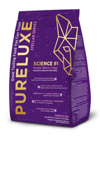 PURELUXE, sac croquettes sans gluten pour chien, pratique et équilibré.